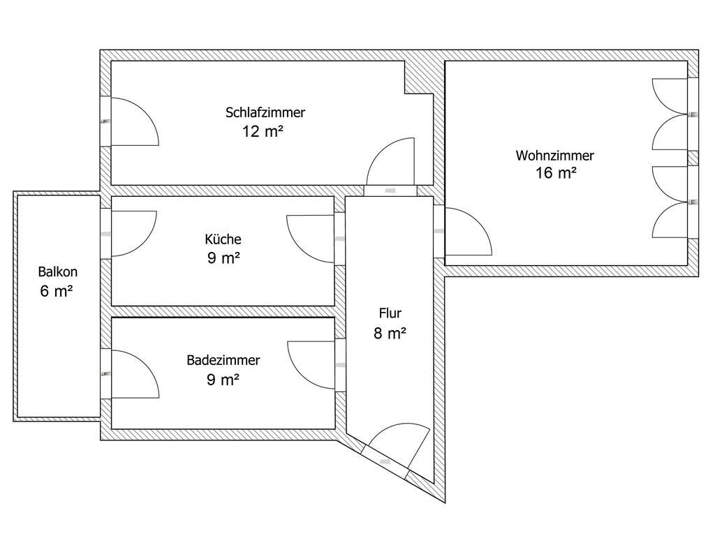 Ferienwohnung Leipzig Nord-Ost 외부 사진